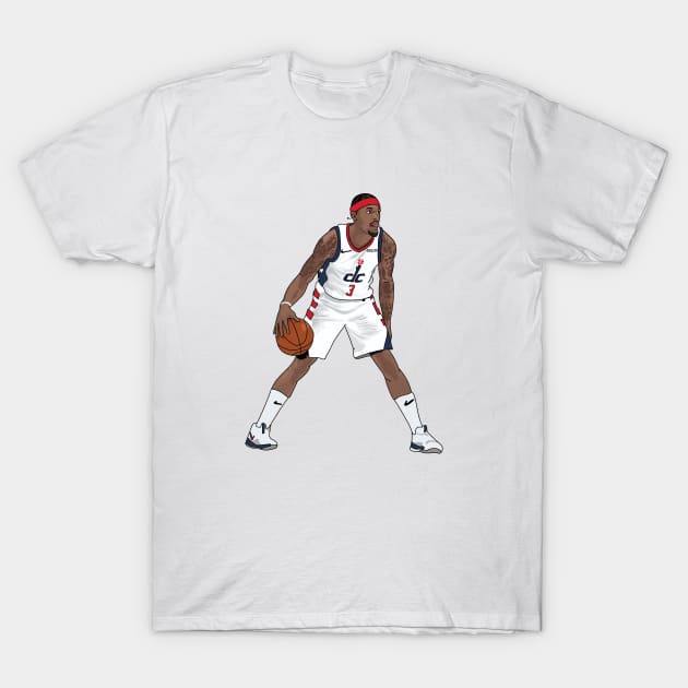 Bradley Beal - Washington Wizards T-Shirt by xavierjfong